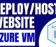 Host/Deploy Website on Azure Virtual Machine Ubuntu Linux Server